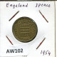 THREEPENCE 1954 UK GROßBRITANNIEN GREAT BRITAIN Münze #AW102.D.A - F. 3 Pence