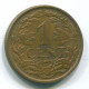 1 CENT 1967 ANTILLAS NEERLANDESAS Bronze Fish Colonial Moneda #S11136.E.A - Netherlands Antilles