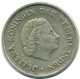 1/4 GULDEN 1965 NIEDERLÄNDISCHE ANTILLEN SILBER Koloniale Münze #NL11374.4.D.A - Niederländische Antillen