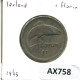1 FLORIN 1963 IRLANDA IRELAND Moneda #AX758.E.A - Irlande