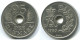 25 ORE 1969 DENMARK Coin #WW1022.U.A - Dänemark