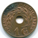 1 CENT 1945 P NIEDERLANDE OSTINDIEN INDONESISCH Koloniale Münze #S10457.D.A - Niederländisch-Indien
