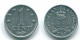1 CENT 1980 NIEDERLÄNDISCHE ANTILLEN Aluminium Koloniale Münze #S11193.D.A - Antilles Néerlandaises