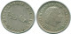 1/10 GULDEN 1970 NIEDERLÄNDISCHE ANTILLEN SILBER Koloniale Münze #NL13060.3.D.A - Niederländische Antillen