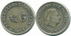 1/4 GULDEN 1963 NETHERLANDS ANTILLES SILVER Colonial Coin #NL11250.4.U.A - Antilles Néerlandaises