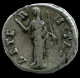 FAUSTINA SENIOR AR DENARIUS AD 138 AETERNITAS - JUNO STANDING #ANC12312.78.E.A - The Anthonines (96 AD Tot 192 AD)