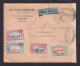 1941 - Mischfrankatur Auf Flugpost-Brief Ab Basse-Terre Nach New York - Zensur - Covers & Documents
