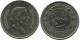 ¼ DIRHAM / 25 FILS 1991 JORDANIA JORDAN Moneda #AP082.E.A - Jordanie