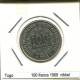 100 FRANCS CFA 1968 WESTERN AFRICAN STATES (BCEAO) Münze #AS353.D.A - Sonstige – Afrika