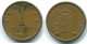 1 CENT 1973 NIEDERLÄNDISCHE ANTILLEN Bronze Koloniale Münze #S10654.D.A - Antille Olandesi