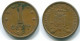 1 CENT 1973 NIEDERLÄNDISCHE ANTILLEN Bronze Koloniale Münze #S10654.D.A - Antilles Néerlandaises