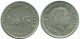 1/10 GULDEN 1966 NETHERLANDS ANTILLES SILVER Colonial Coin #NL12747.3.U.A - Niederländische Antillen