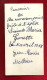 Image Pieuse Ed ? P / 346 - Communion Jean-Louis Mathieu Saint Maria Goretti 5-04-1959 Epinal - 4 X 7.5 Cms - Andachtsbilder