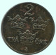 2 ORE 1946 SUECIA SWEDEN Moneda #AC767.2.E.A - Suède