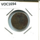 1755 UTRECHT VOC DUIT NEERLANDÉS NETHERLANDS Colonial Moneda #VOC1694.10.E.A - Nederlands-Indië