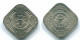5 CENTS 1967 NIEDERLÄNDISCHE ANTILLEN Nickel Koloniale Münze #S12457.D.A - Antillas Neerlandesas