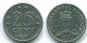 25 CENTS 1970 ANTILLAS NEERLANDESAS Nickel Colonial Moneda #S11436.E.A - Netherlands Antilles