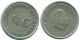 1/4 GULDEN 1967 NIEDERLÄNDISCHE ANTILLEN SILBER Koloniale Münze #NL11582.4.D.A - Netherlands Antilles