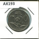 50 CENTS 1966 SÜDAFRIKA SOUTH AFRICA Münze #AX193.D.A - Sud Africa