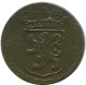 1750 HOLLAND VOC Duit NIEDERLANDE OSTINDIEN NY COLONIAL PENNY #VOC1352.12.D.A - Nederlands-Indië