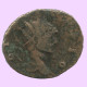 LATE ROMAN IMPERIO Follis Antiguo Auténtico Roman Moneda 2.3g/19mm #ANT2005.7.E.A - Der Spätrömanischen Reich (363 / 476)