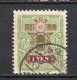 - JAPON N° 127 Oblitéré - 1 Y. Vert Et Marron Série Courante 1913 SANS FILIGRANE - Cote 55,00 € - - Used Stamps