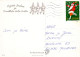 WEIHNACHTSMANN SANTA CLAUS WEIHNACHTSFERIEN Vintage Postkarte CPSM #PAK153.A - Santa Claus