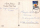 SANTA CLAUS CHRISTMAS Holidays Vintage Postcard CPSM #PAK027.A - Santa Claus