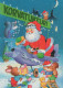 SANTA CLAUS CHRISTMAS Holidays Vintage Postcard CPSM #PAJ976.A - Santa Claus