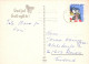 WEIHNACHTSMANN SANTA CLAUS WEIHNACHTSFERIEN Vintage Postkarte CPSM #PAJ959.A - Santa Claus