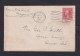 1917 - 2 C. Geschnitten Mit Platten-Nummer "7610" Auf Brief Ab New York  - Storia Postale