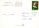 PAPÁ NOEL NAVIDAD Fiesta Vintage Tarjeta Postal CPSM #PAJ523.A - Santa Claus