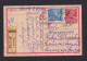 1908 - 10 H. Ganzsache Mit Zufrankatur Als Einschreiben Ab Krakau Nach RUSSLAND - Lettres & Documents