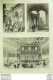 Delcampe - Le Monde Illustré 1875 N°963 Italie Florence Michel Ange Buonarotti Palazzo Veecchio Piazza Dei Signori Rome - 1850 - 1899