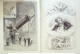 Le Monde Illustré 1875 N°966 Soissons (02) Brest (29) Telescope L'observatoire Carpeaux St-Denis (93) - 1850 - 1899