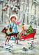ANGEL CHRISTMAS Holidays Vintage Postcard CPSM #PAH154.A - Engel