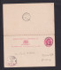 1893 - 1 P. Überdruck-Doppel-Ganzsache (P 4) Ab Bahamas Nach Ulm - 1859-1963 Kolonie Van De Kroon