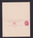 1893 - 1 P. Überdruck-Doppel-Ganzsache (P 4) Ab Bahamas Nach Ulm - 1859-1963 Kronenkolonie