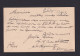 1909 - 2 C. Ganzsache (P 24) Ab HYACINTHE Nach Paris - Covers & Documents