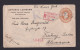 1906 - 10 C. Ganzsache Mit Zufrankatur Als Einschreiben Ab San Jose Nach Freiburg - Costa Rica