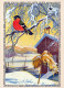 PÁJARO Animales Vintage Tarjeta Postal CPSM #PAN093.A - Oiseaux