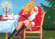 WEIHNACHTSMANN SANTA CLAUS Neujahr Weihnachten Vintage Ansichtskarte Postkarte CPSM #PBL412.A - Santa Claus