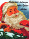 BABBO NATALE Buon Anno Natale Vintage Cartolina CPSM #PBL340.A - Santa Claus