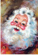BABBO NATALE Buon Anno Natale Vintage Cartolina CPSM #PBL060.A - Santa Claus