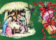 Vergine Maria Madonna Gesù Bambino Natale Religione Vintage Cartolina CPSM #PBB984.A - Virgen Maria Y Las Madonnas