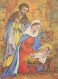 Vierge Marie Madone Bébé JÉSUS Noël Religion Vintage Carte Postale CPSM #PBB930.A - Vergine Maria E Madonne