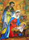 Vierge Marie Madone Bébé JÉSUS Noël Religion Vintage Carte Postale CPSM #PBB930.A - Vergine Maria E Madonne