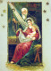 Virgen Mary Madonna Baby JESUS Christmas Religion Vintage Postcard CPSM #PBB902.A - Vergine Maria E Madonne