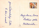 Vierge Marie Madone Bébé JÉSUS Noël Religion Vintage Carte Postale CPSM #PBB815.A - Jungfräuliche Marie Und Madona