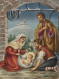 Jungfrau Maria Madonna Jesuskind Weihnachten Religion Vintage Ansichtskarte Postkarte CPSM #PBB746.A - Vergine Maria E Madonne